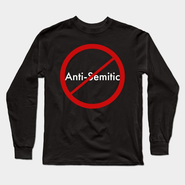 Cancel Anti-Semitics Long Sleeve T-Shirt by QUOT-s